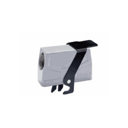 Capot 24B, Aluminium moulé sous pression, acier inoxydable, IP67, Sortie horizontale, M32